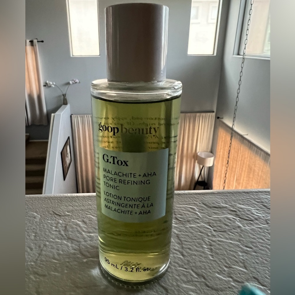 Goop G.Tox Malachite + AHA Pore Refining Tonic 3.2oz